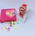 Relógio Infantil Digital Pisca Luz Led Colorido Toca Musica Disney + Kit Miçangas Coloridas para Montar Colares Pulseira Anel Presente na internet