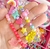 Relógio Infantil Digital Esporte Silicone Ajustável para Meninas + Kit Miçangas Coloridas para Montar Colares Pulseiras Anéis Presente - loja online