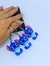 Chaveiro Stitch Lilo emborrachado 3D Personagem Disney Azul para Carro/ Casa/ Mochilas Presentes lembrancinha Chaveiros - loja online