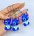 Chaveiro Stitch Lilo emborrachado 3D Personagem Disney Azul para Carro/ Casa/ Mochilas Presentes lembrancinha Chaveiros na internet