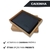 Imagem do Carteira Masculina de Couro Legítimo com Ziper Resistente Original marrom Preto Porta Cartão RG Cnh Presente Pais + Caixa