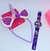 Kit Relógio infantil Digital Pisca Luz Led Musica + Tiara de Cabelo Personagem Princesas Disney Barbie Lol Minnie Presente na internet