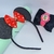 Imagem do Kit Relógio infantil Digital Pisca Luz Led Musica + Tiara de Cabelo Personagem Princesas Disney Barbie Lol Minnie Presente