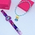 Kit Relógio Infantil Menina Pisca Luz Led Toca Musica Princesas + Colar Miçangas com Pingente 3D Disney Presente Lembrancinha - comprar online