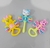 Chocalho de Mão para Bebê Menina pisca Luzes Piscando Colorida Desenho Animado Hello kitty brinquedo para Criança - Store LVO