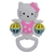 Imagem do Chocalho de Mão para Bebê Menina pisca Luzes Piscando Colorida Desenho Animado Hello kitty brinquedo para Criança