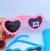Kit Relógio Digital Touch Led Bracelete Silicone Esporte + Óculos de Sol Coração Flor Florzinha Margarida para Bebê Menina Presente - Store LVO