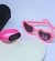 Kit Relógio Digital Touch Led Bracelete Silicone Esporte + Óculos de Sol Coração Flor Florzinha Margarida para Bebê Menina Presente