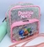 Bolsa Infantil Menina personagem Divertidamente 2 filme Mochila de costa Brilho Glitter para Crianças Meninas Passeio creche Presente