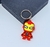 Chaveiros com Pingente Mini Boneco Emborrachado Desenho Animado Disney Super Heróis Homem aranha Lilo Stitch Minnie Naruto Lembrancinha - loja online