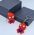 Chaveiros com Pingente Mini Boneco Emborrachado Desenho Animado Disney Super Heróis Homem aranha Lilo Stitch Minnie Naruto Lembrancinha