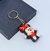 Imagem do Chaveiros com Pingente Mini Boneco Emborrachado Desenho Animado Disney Super Heróis Homem aranha Lilo Stitch Minnie Naruto Lembrancinha