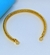 Colar Choker Aro Rígido Elos fios Torcido Trançando em volta Folheado Ouro Dourado Prata Inspiração Blogueira Moda Feminina - Store LVO