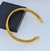 Imagem do Colar Choker Aro Rígido Elos fios Torcido Trançando em volta Folheado Ouro Dourado Prata Inspiração Blogueira Moda Feminina