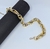 Colar Corrente Feminino e Pulseira Elos grosso Oval mix Dourado com Prata Folheado Ouro e prata Luxo inspiração Blogueira Lançamento 2024