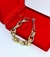 Colar Corrente Feminino e Pulseira Elos grosso Oval mix Dourado com Prata Folheado Ouro e prata Luxo inspiração Blogueira Lançamento 2024 - loja online