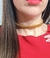 Colar Choker Aro Rígido Elos fios Torcido Trançando em volta Folheado Ouro Dourado Prata Inspiração Blogueira Moda Feminina - comprar online