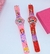 Relógio Infantil Digital Pisca Luz Led Toca Musica Crianças Meninas Meninas Personagens Disney Homem Aranha Frozen Divertidamente Sonic na internet