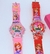 Relógio Infantil Digital Pisca Luz Led Toca Musica Crianças Meninas Meninas Personagens Disney Homem Aranha Frozen Divertidamente Sonic - Store LVO