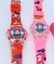 Imagem do Relógio Infantil Digital Pisca Luz Led Toca Musica Crianças Meninas Meninas Personagens Disney Homem Aranha Frozen Divertidamente Sonic