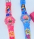 Imagem do Relógio Infantil Digital Pisca Luz Led Toca Musica Crianças Meninas Meninas Personagens Disney Homem Aranha Frozen Divertidamente Sonic