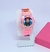 Relógio Infantil Digital Pisca Luz Led Toca Musica Crianças Meninas Meninas Personagens Disney Homem Aranha Frozen Divertidamente Sonic - loja online