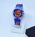 Relógio Infantil Digital Pisca Luz Led Toca Musica Crianças Meninas Meninas Personagens Disney Homem Aranha Frozen Divertidamente Sonic - loja online