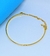 Colar Choker Feminino Elo Aro rigído liso fio 3mm Folheado a Ouro Dourado e Prata Luxo Regulável Tendência Moda Blogueira - Store LVO