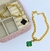 Pulseira Corrente Elos Veneziana Grossa Premium Folheado Ouro Dourado com Pingente Flor Trevo Inspiração Blogueira Virgínia - loja online