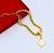 Pulseira Corrente Elos Veneziana Grossa Premium Folheado Ouro Dourado com Pingente Flor Trevo Inspiração Blogueira Virgínia - Store LVO