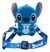 Bolsa Infantil Silicone Personagem Disney Lilo Stitch Angel com Alça Transversal Mini Bolsinha com Ziper porta Moedas Presente