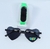Imagem do Kit Relógio Infantil Led Band Prova água Esporte + Óculos de Sol Coração Meninas Flexível Luxo Verão 2024 Presente