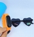 Kit Relógio Infantil Led Band Prova água Esporte + Óculos de Sol Coração Meninas Flexível Luxo Verão 2024 Presente na internet