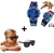 kit Conjunto Relógio de Pulso Pisca Toca Musica Super Heróis Disney Menina/Menino + Óculos de Sol Infantil Crianças Presente - comprar online