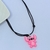 Imagem do Colar de Amizade Cordão infantil Menina e Menino Personagens Disney com Pingente 3D Lilo Stitch Angel Presente Lembrancinha