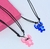 Imagem do Colar de Amizade Cordão infantil Menina e Menino Personagens Disney com Pingente 3D Lilo Stitch Angel Presente Lembrancinha
