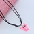 Colar de Amizade Cordão infantil Menina e Menino Personagens Disney com Pingente 3D Lilo Stitch Angel Presente Lembrancinha na internet