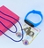 Kit Relógio Infantil Digital Led Silicone Esporte Menina Menino + Conjunto 2 colares Amizade Best Friends Desenho Animado Presente