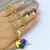 Imagem do Kit Colar e Brincos Autista Feminino adulto e Infantil corrente Elo Português Pingente Coração quebra cabeça autismo