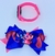 Kit Relógio Infantil Digital Led Stitch e Lilo angel Personagem Disney + Laço Presilha de cabelo para criança menina Presente - loja online