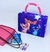 Kit Bolsa Infantil mini Bag cute alça Pérola Disney Stitch e Lilo angel + Colar duplo best Friends Amizade Meninas com Pingente