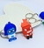 Chaveiro Divertidamente 2 Filme com Mini Boneco 3D emborrachado Divertida Mente Emoções Raiva Alegria Lembrancinha Presente na internet