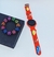 Kit Relógio Infantil Digital Led Redondo Meninos Pulseira Silicone Desenho animado 3D + Pulseira Miçangas Esportivo - comprar online