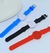 Kit Relógio Infantil Digital Led Redondo Meninos Pulseira Silicone Desenho animado 3D + Pulseira Miçangas Esportivo - loja online
