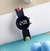 Relógio Infantil Digital Led Redondo Menina Menino Pulseira Desenho Animado 3D Pulseira Silicone ajustável Lançamento
