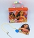 Kit Bolsa Bolsinha Mini Bag Princesa Moana Filme Alça Corrente Transversal + Colar com Pigente pedra azul Lançamento