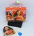 Kit Bolsa Bolsinha Mini Bag Princesa Moana Filme Alça Corrente Transversal + Colar com Pigente pedra azul Lançamento