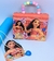 Imagem do Kit Bolsa Bolsinha Mini Bag Princesa Moana Filme Alça Corrente Transversal + Colar com Pigente pedra azul Lançamento