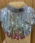 Colar Choker Carnaval Lantejoulas Coloridas Paete Gargantilha carnavalesco Fantasia acessórios Moda Brilho Festa Bloquinho Moda - Store LVO