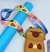 Bolsa Infantil silicone mini Bolsinha Capivara ziper Desenho animado alça transversal ajustável porta moedas Lançamento 2025 - comprar online